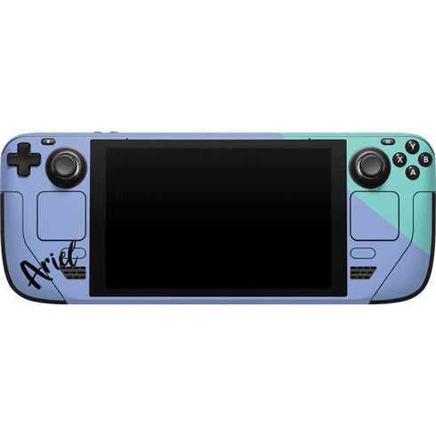 Disney Princess Ariel Art Steam Deck Handheld Gaming Computer Skin